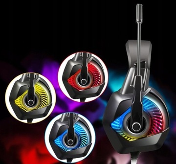 SŁUCHAWKI GAMINGOWE HEADSET GRACZA PC PS4 PS5 XBOX