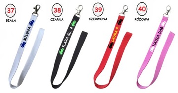 Smycz na klucze z imieniem, nazwiskiem - dla chłopaka