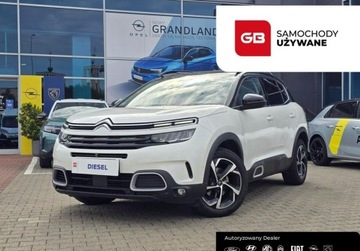 Citroen C5 Aircross SUV Facelifting 1.5 BlueHDi 131KM 2022 Citroen C5 Aircross 1.5 BlueHDi 130 KM SHINE pierwszy wlasciciel serwisowa