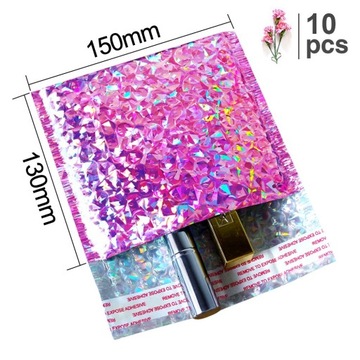 Ciemnoszary styl Folia metaliczna Bubble Mailer Ma