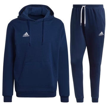 Adidas Wygodny Męski Komplet Bluza Spodnie Dresy Entrada 22 r. XL