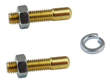 Пробойник по листовому металлу, электроды M5, треугольный держатель, 2 шт., инерционный молоток