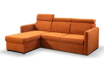 NAROŻNIK sofa narożna ruchome zagłówki rogówka