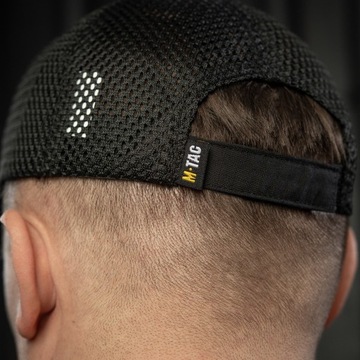 FLEX RS M-TAC ЧЕРНАЯ ЧЕРНАЯ КЕПКА L/XL С СЕТКОЙ