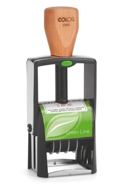 Pieczątka datownik CLASSIC 2360 GREEN LINE