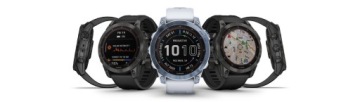 Smartwatch Garmin Fenix 7 sapphire Solar Tytanowo-szary