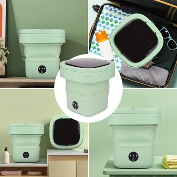 ТУРИСТИЧЕСКАЯ ПОРТАТИВНАЯ АВТОМАТИЧЕСКАЯ МИНИ-СКЛАДНАЯ СТИРАЛЬНАЯ МАШИНА 11Л