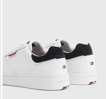 Tommy Hilfiger Męskie sneakersy skórzane r. 40