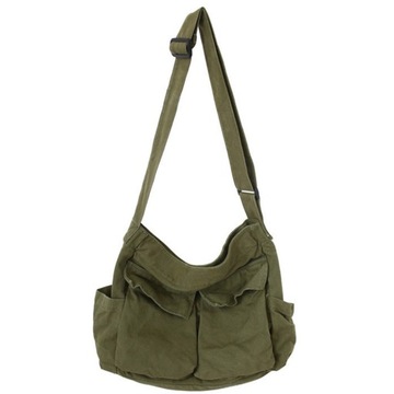 Torba kurierska Damska płócienna torba Crossbody