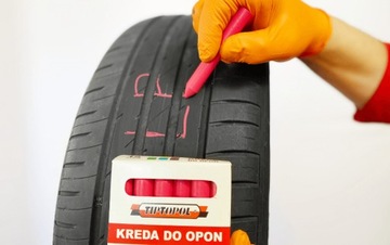 КРАСНЫЙ МЕЛ ДЛЯ ШИН - МАРКЕР ДЛЯ ШИН, 1 ШТ.