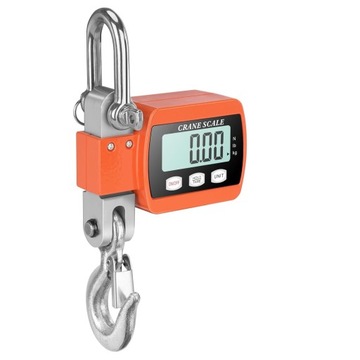 WAGA HAKOWA DŹWIGOWA 500KG LCD, CYFROWA WAGA DŹWIGU WISZĄCEGO