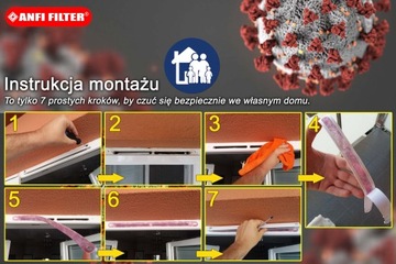 Противосмоговый фильтр для оконных форточек