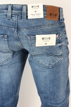 MUSTANG OREGON TAPERED SLIM SPODNIE JEANS _ W32 L34