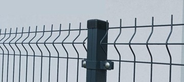 3D панель для забора 123х250см проволока фи 4.0 графит