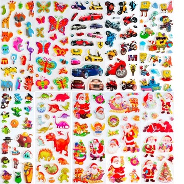 Детские наклейки выпущены мотивационными игрушками 1500 ПК. 70 комплектов