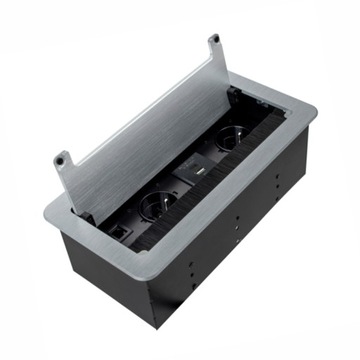 INBOX wpuszczane gniazdo meblowe z USB A+C, RJ45 i HDMI