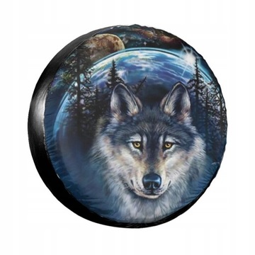 Osłona opony Kołpak zapasowy Wolf Tree do Suzuki m