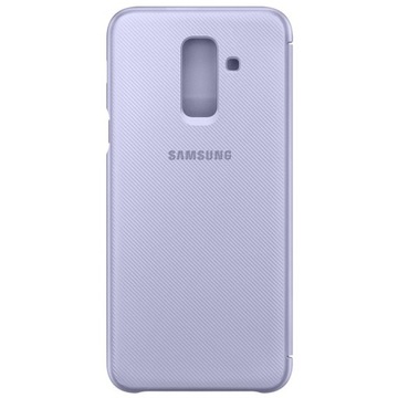 Oryginalne etui Galaxy A6+ WALLET COVER Fiolet