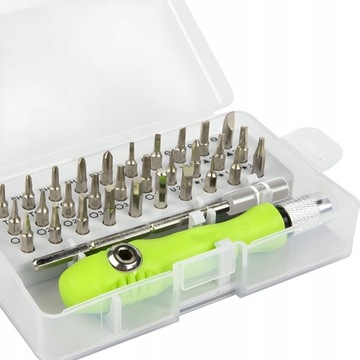 ZESTAW PRECYZYJNYCH ŚRUBOKRĘTÓW ŚRUBOKRĘT WKRĘTAK MAGNES TORX BITY 32W1