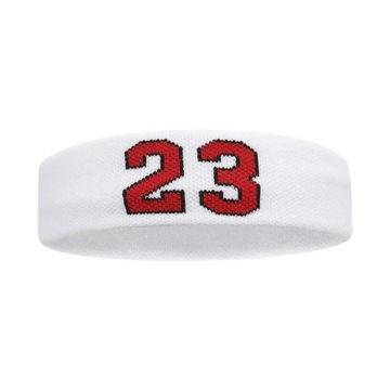 Number 23 24 Sports Headband Basketball Running Elastic Cotton Sweatband