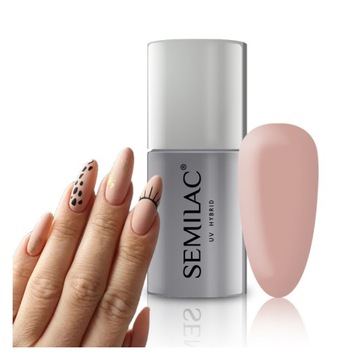 Semilac baza budująca kauczukowa BB BASE NUDE 7ml