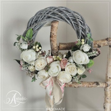 Весенний дверной венок SHABBY, 30-35см Antadio