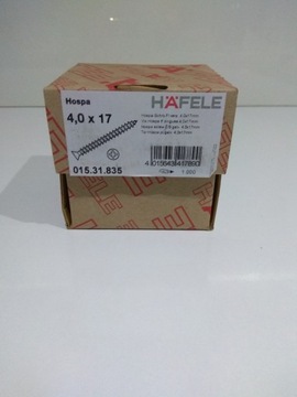 WKRĘT HAFELE HOSPA OCYNK 4,0x17 1000SZT