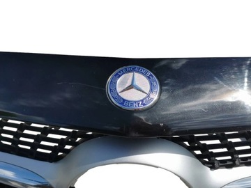 Бампер, решетка радиатора, решетка радиатора, хром MERCEDES CLS W-218 лифт AMG 13.