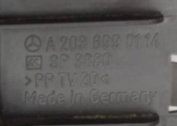 MERCEDES-BENZ CL W203 COUPE SKŘÍŇKA DRŽÁKY