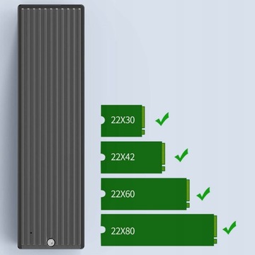 Корпус для накопителя Orico M.2 NVME USB-C 3.1 10 Гбит/с