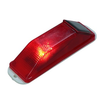 LAMPKA OSTRZEGAWCZA SOLARNA LED BEZPRZEWODOWA