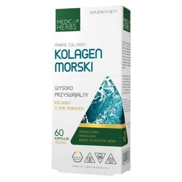 KOLAGEN RYBI MORSKI - WSPOMAGA WŁOSY SKÓRĘ czysty