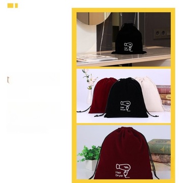 ORGANIZATOR DO PRZECHOWYWANIA SUSZARKI DO WŁOSÓW FLANELOWY 2