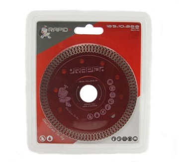 TARCZA DIAMENTOWA 125MM RAPID SILENT CUT RED