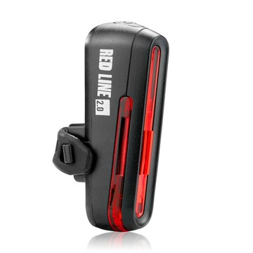 Перезаряжаемый задний велосипедный фонарь Mactronic Red line