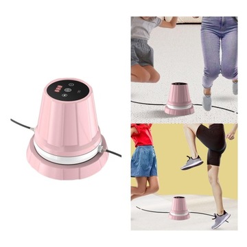 Розовая умная электрическая машина для прыжков