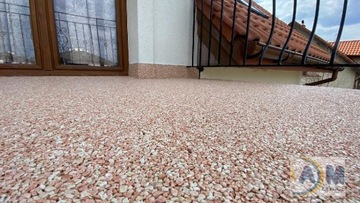 Каменный ковер балкон терраса лестница мармолит MADEIR