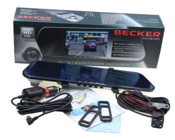Видеорегистратор Becker HAMBURG FullHD + камера заднего вида