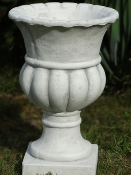 Donica figura betonowa do ogrodu okrągła Nowość