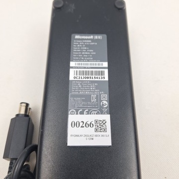 ОРИГИНАЛЬНЫЙ БЛОК ПИТАНИЯ ДЛЯ XBOX 360 SLIM S 120 Вт, 100% ОРИГИНАЛЬНОЕ ФУНКЦИОНИРОВАНИЕ