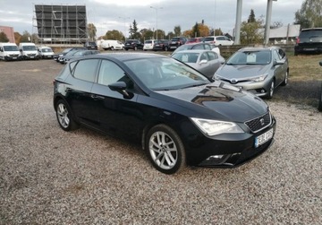 Seat Leon III Hatchback Facelifting 1.6 TDI 115KM 2017 Seat Leon Niski przebieg, LED, Polskory, NAVI, Android AUTO, 1.6 Diesel, zdjęcie 6