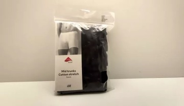 BOKSERKI H&M CZARNE ROZMIAR M 2 PARY