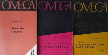 DROGA DO KSIĘŻYCA A. MARKS + 2 KSIĄŻKI SERII OMEGA