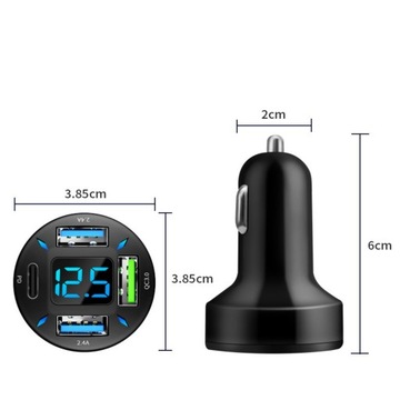 Car USB car charger fast charging