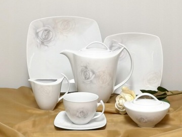 G839 СЕРВИС 6/30 УЖИН И КОФЕЙНЫЙ АКЦЕНТ ФАРФОР