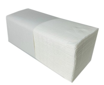 Ręczniki celuloza papier składane ZZ białe 180szt