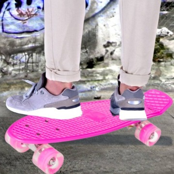 FISZKA СКЕЙТБОРД С ОСВЕЩЕНИЕМ КОЛЕСА СВЕТОДИОДНАЯ РЫБНАЯ ДОСКА ДЛЯ ДЕТЕЙ РЫБНАЯ ДОСКА