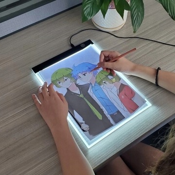 TABLET GRAFICZNY DESKA KREŚLARSKA DO RYSOWANIA LED