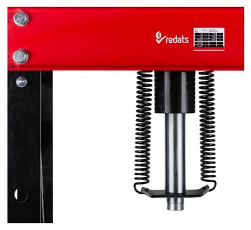 Prasa Hydrauliczna Warsztatowa 50T Redats H-390 Z Podwójną Pompą + Pryzmy