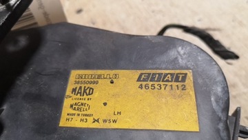 46537112 SVĚTLOMET LEVÝ FIAT PALIO